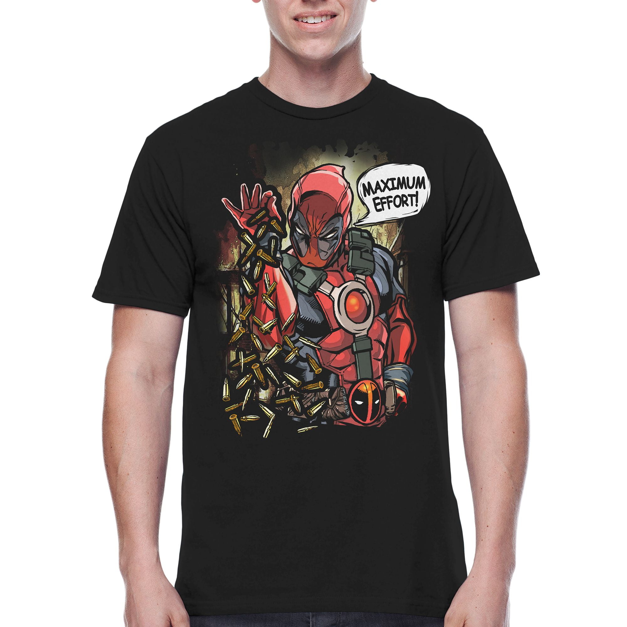 Marvel Deadpool Sprinkle Mens Graphic Tee Walmartcom