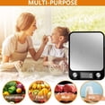 thumbnail image 5 of 10kg 1g Kitchen Scale Weighing Scale Food Diet Balance Measuring Tool  Stainless Steel Multi-Function Electronic Scales 7 Units (D), 5 of 7