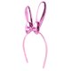 thumbnail image 1 of Accesorios para el cabello de bebé con lazo y orejas de conejo, diadema elástica Rosado, 1 of 6
