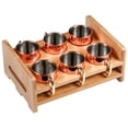 thumbnail image 1 of Mug Barra con Estante de ambú Accesorios eber Clásicos Herramienta de Cocina Barware Durable ebidas Cóctel B Sunnimix Taza Mula de Moscú, 1 of 7