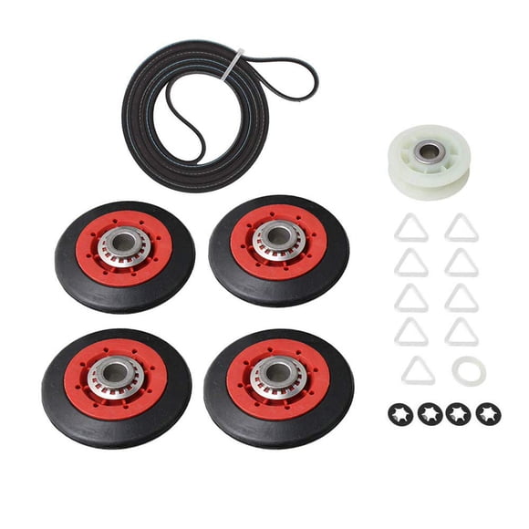 4392067 Dryer Repair Kit & W10837240 Dryer Idler Pulley (Plastic)