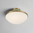 thumbnail image 5 of Crystorama Lighting Group XAN-8002-VG-MK Xander 2 Light 16" Wide Flush Mount Bowl Ceiling, 5 of 7