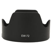 NFTIGB EW-72 Plastic Camera Lens Hood Replacement for Canon EF 35mm f/2.0 IS USM, Black