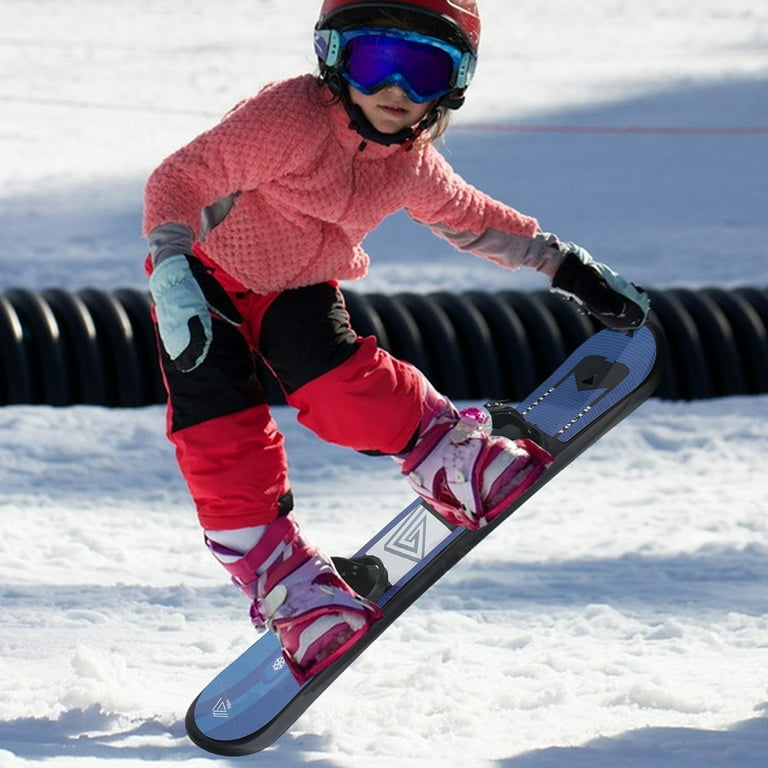 dnusflzt Kids Snowboard,Heavy Duty Plastic Beginner Outdoor