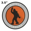 thumbnail image 2 of Bigfoot Crossing 3.5" Iron On Or Sew On Embroidered Fabric Badge Patch Unexplained Mysteries Iconic Series, 2 of 2