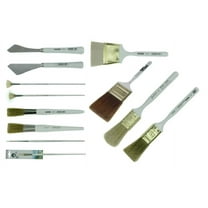 Bob Ross - Landscape Brush Set, Oil Based Painting Tools, 12 pieces