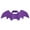 Purple, variant on Pet Cat Bat Wings for Halloween Party Decoration, Puppy Collar Leads Cosplay Bat Costume,Cute Puppy Cat Dress Up Accessories(S,Purple)