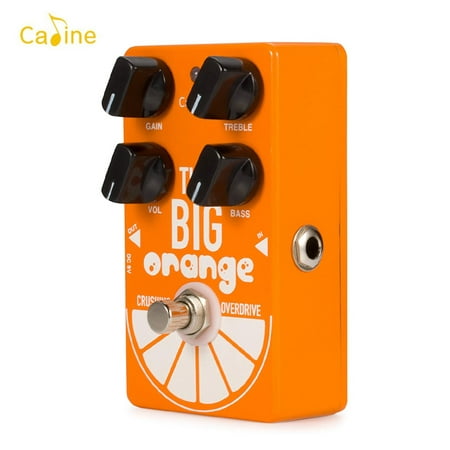 Caline CP-54 THE BIG ORANGE Crushing Overdrive Guitar Effect Pedal Aluminum Alloy With True