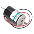 thumbnail image 2 of Uadme Motor CC - Alta Velocidad 80W Micro CW CCW Regulación de Velocidad del Eje de Salida Doble 12V XD60D9412Y50S(Without Bracket), 2 of 14
