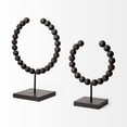thumbnail image 4 of HomeRoots 392496 Beaded Sculpture, Black, 4 of 5