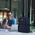 thumbnail image 2 of FUL Tactics Collection 17 Inch Laptop Backpack, Division Padded Computer Bag for Commute or Travel, Navy, One Size, 2 of 6