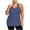 Navy, variant on Posijego Plus Size Workout Tops for Women Sleeveless Tank Tops Cross Back Tank Tops Athletic Running Yoga Tees