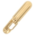 thumbnail image 1 of Keychain Medication Box, Keychain Medicine Organizer Airtight Gold  For Camping, 1 of 8