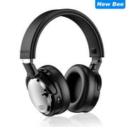 New Bee Wireless Headphones Over-Ear, Built-in Microphone, Bluetooth 5.0 Active Noise Cancelling Headphone, 65 Hours of Listening Time
