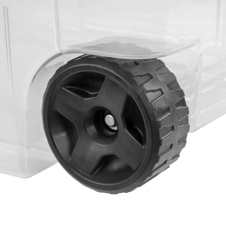 Sterilite 160 Qt Wheeled Storage Bin with Latch Lid - Green, 2 Pack photo 5