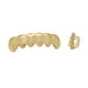 thumbnail image 1 of Parrilla bucal con accesorios extraíbles punk con baño de 18 quilates dorado, 1 of 4