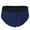 Navy, variant on ibuvkizy Mens Underwear,Men's Fashion Briefs,Men's Household Fallow Ventilate Polyester Underwear Solid Color Open Briefs,Briefs Gifts,Mens Boxer Briefs