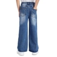 thumbnail image 5 of Gubotare Baggy Jeans for Teens Trendy Little Boys Jeans,Strechy Denim Soft Slim Pants Size 9-10 (Blue,9-10 Years), 5 of 5