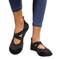 thumbnail image 4 of Abomasnow Womens Crisscross Strap Water Sports Beach Swim Shoes Casual Lightweight Workout Yoga Shoes, 4 of 8