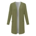 thumbnail image 4 of Fall Cardigans Women Long Sleeve For Open Front With Pockets Casual Duster Outfits Clothes, 4 of 4