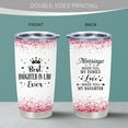 thumbnail image 3 of Mothers Day Gifts for Daughter in Law, Birthday Gifts for Daughter in Law, Future Daughter in Law Gifts from Mother in Law, Best Daughter in Law Gifts 20oz Coffee Tumbler, 3 of 6