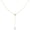 irregularity cz y necklace-gold, variant on Gold Necklace for Women, Dainty Gold Long Necklaces 14k Gold Plated Prom Lariat Necklace Cute Choker Necklaces for Women Trendy Stuff Fashion Costume Gold Accessories Christmas Jewelry Gifts