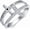 7, variant on 925 Sterling Silver I am Enough Cross Ring I am Strong Band Ring Inspirational Religious Crucifix Encouragement Statement Jewelry