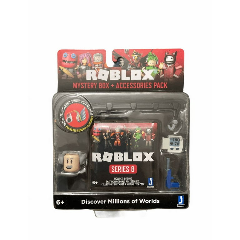 Roblox Celebrity Series 6 Blind Mystery Box Silver Cube Exclusive Virtual  Codes