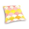 thumbnail image 3 of Abstract Modern Art Pattern 18x18 Inch Plush Velvet Pillowcase Double Sided Print, Hidden Zipper, 3 of 7