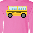 thumbnail image 4 of Inktastic Bus Driver School Bus Long Sleeve T-Shirt, 4 of 5