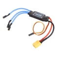 thumbnail image 1 of RC Brushless ESC, Puissance sur la Protection Basse Tension de l'Avion Noir RC ESC avec XT60 Plug Long Wire For Repair, 1 of 8