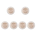 thumbnail image 4 of balikha 6pcs Christmas Macrame Wooden Ornaments in Handcrafted DIY Round Disks for The Crafts Kids Suspended Crafts Decorations Decorations Set D, 4 of 9