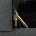 thumbnail image 3 of Causeuse Restonic - Cadre en Bois Robuste et 100 % Polyester pour un Confort Durable, 3 of 9