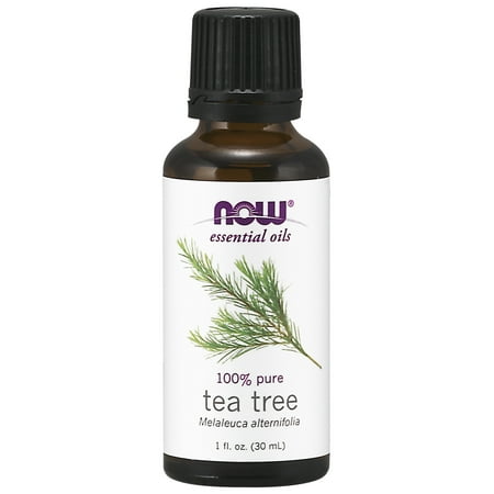 NOW Essential Oils, Tea Tree Oil, Cleansing Aromatherapy Scent, Steam Distilled, 100% Pure, Vegan,