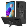 thumbnail image 2 of Asmyna Hybrid Protector Cover With Ring Stand For Samsung Galaxy A21 - Black Black, 2 of 5