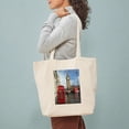 thumbnail image 4 of CafePress - London Phone Box Tote Bag - Unisex Canvas Tote Bag, Beige, 1-Piece, 4 of 8