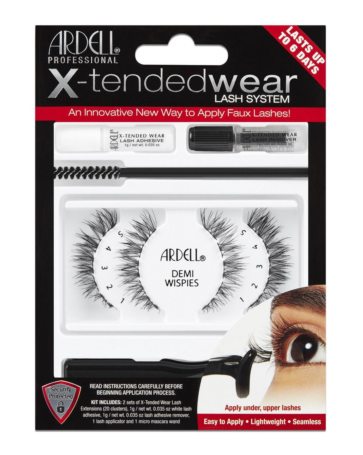 Ardell X-Tended Wear Demi Wispies - Complete Kit