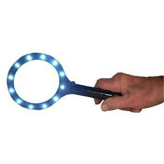 3.25 in. Glass Lens & 12 LED Magnifier