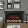 thumbnail image 2 of Real Flame Canada Solid Wood Bristow Landscape Electric Fireplace in Brown, 2 of 7