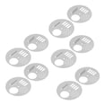 thumbnail image 1 of Puerta redonda de colmena BuyWeek de acero inoxidable 10 piezas, 1 of 12