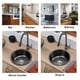 thumbnail image 3 of Fregadero de Cocina Redondo Pequeño, Barra de Acero Inoxidable, Lavabo Redondo con Desagüe de 30cm de Diámetro, 3 of 9