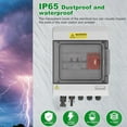 thumbnail image 4 of Caja Combinadora Solar ANGGREK DC1000V Protección Contra Rayos 16A DC Disyuntor PV Impermeable, 4 of 7