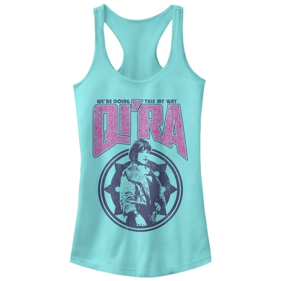 Junior's Solo: A Star Wars Story Qi'ra Doing this My Way  Racerback Tank Top Cancun Medium