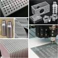 thumbnail image 7 of 10 Sheets 3mm 5052 Aluminum Welding Plate with Protective Film 4x2 Inch Aluminium Welding Metal Plates for DIY, 7 of 7