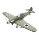 thumbnail image 1 of Kits de construcción de caza 1:48, avión DIY, regalo de cumpleaños, decoración de escritorio para niños, adorno para adultos, rompecabezas 3D, modelo verde, 1 of 8