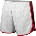 thumbnail image 3 of Women's Colosseum White USC Trojans The Plastics Geo Print Shorts, 3 of 3