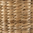 thumbnail image 6 of happimess SAT1000A Bhola 18" Hourglass Handwoven Hyacinth Storage Accent Table with Lid, Natural, 6 of 9