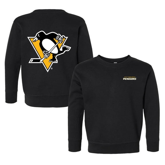 Toddler Chad & Jake Black Pittsburgh Penguins Pullover Sweatshirt