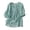 j1-Blue, variant on LIIPEE Womens T-Shirts Casual Solid Color V-Neck Puff Elbow-Length Peasant Ladies Summer Baggy Comfortable Breathable Soft Daily Fashion Ruched Tee Tops,L
