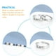 thumbnail image 4 of 2pcs Anillos de pareja anillos abiertos Hombres Mujeres Anillos de dedo ajustables Regalos de San Valentín, 4 of 6